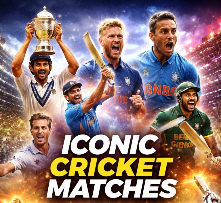 Iconic Cricket Matches