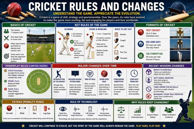 Cricket Rules And Changes