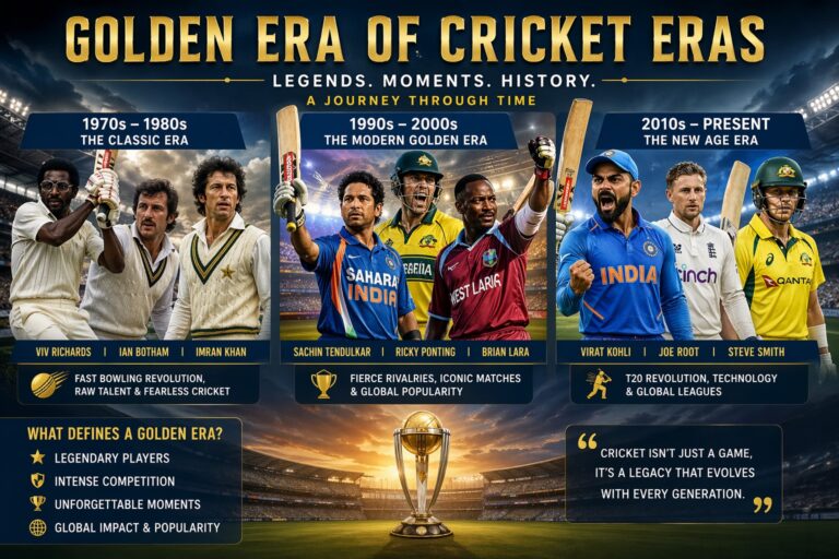 Golden Era Of Cricket Eras