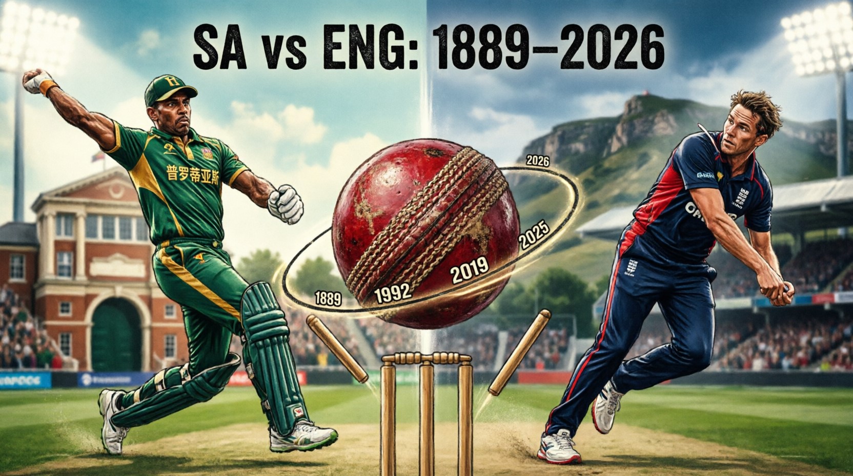 south africa national cricket team vs england cricket team timeline