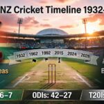 south africa national cricket team vs new zealand national cricket team timeline