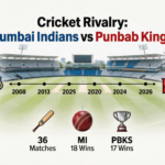 mumbai indians vs punjab kings timeline