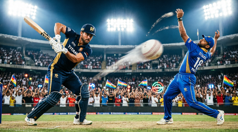 gujarat titans vs mumbai indians timeline