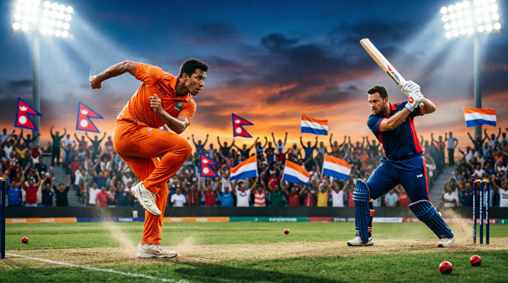nepal national cricket team vs netherlands national cricket team timeline