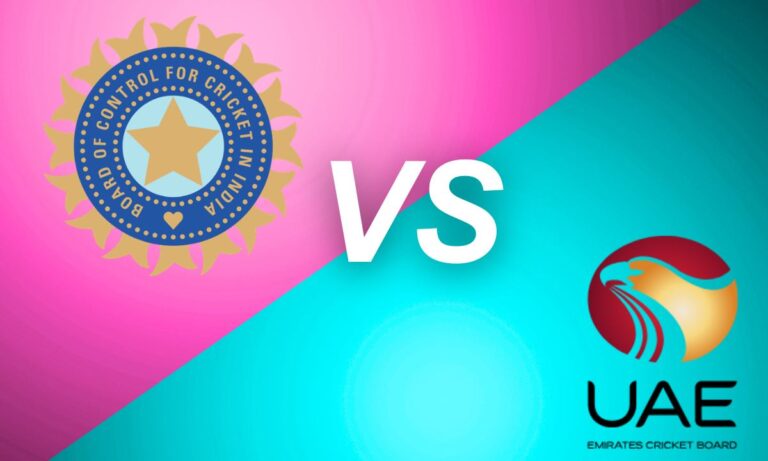 india a cricket team vs united arab emirates national cricket team match scorecard