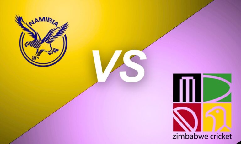 namibia national cricket team vs zimbabwe national cricket team match scorecard