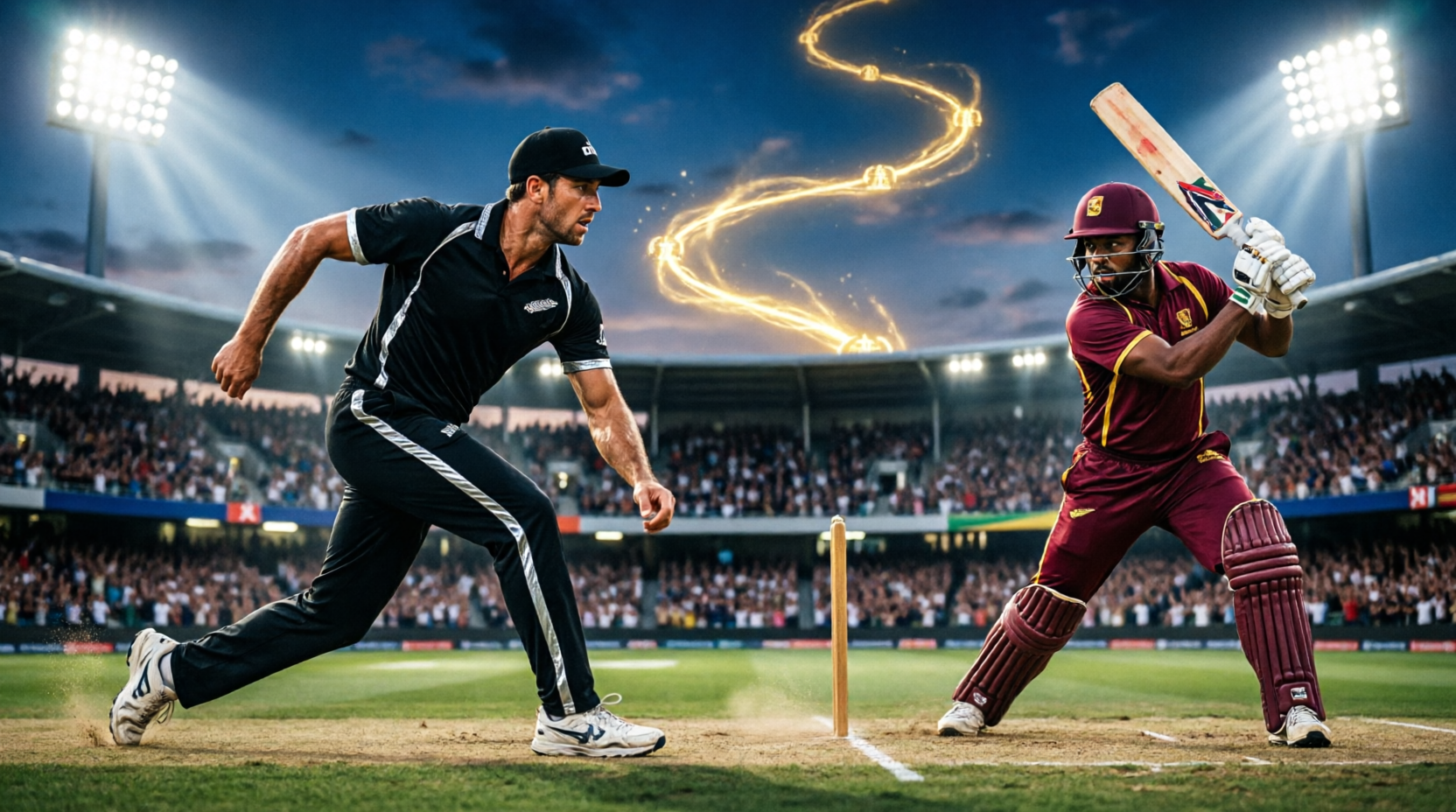 new zealand national cricket team vs west indies cricket team timeline