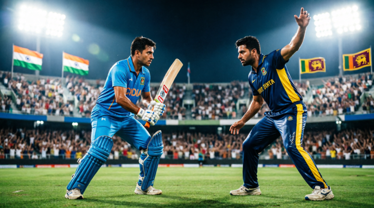 india national cricket team vs sri lanka national cricket team timeline