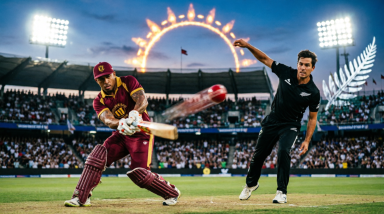 west indies cricket team vs new zealand national cricket team timeline