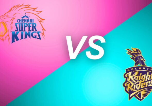 chennai super kings vs kolkata knight riders timeline