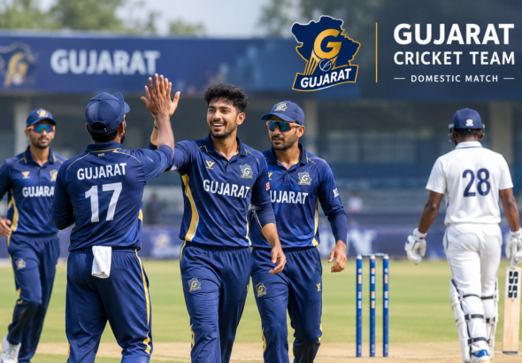 Gujarat cricket team domestic match