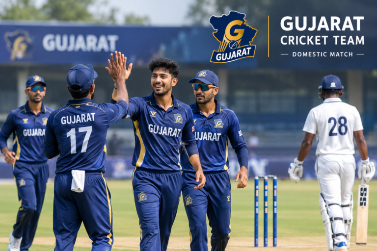 Gujarat cricket team domestic match